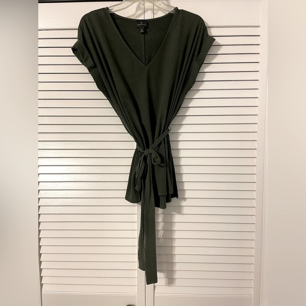 Woman’s Worthington olive green XL blouse